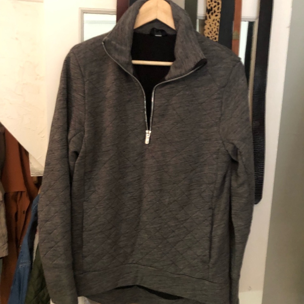 Lulu Lemon Gray Down Jacket